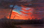 Frederic Edwin Church Our Banner in the Sky china oil painting reproduction